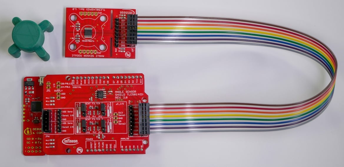 Infineon Technologies XENSIV™ TLE5014CPS Evaluation Kit